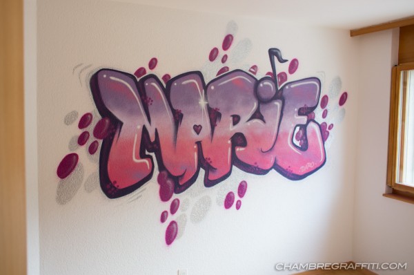 Graff Marie Prénom chambre musique